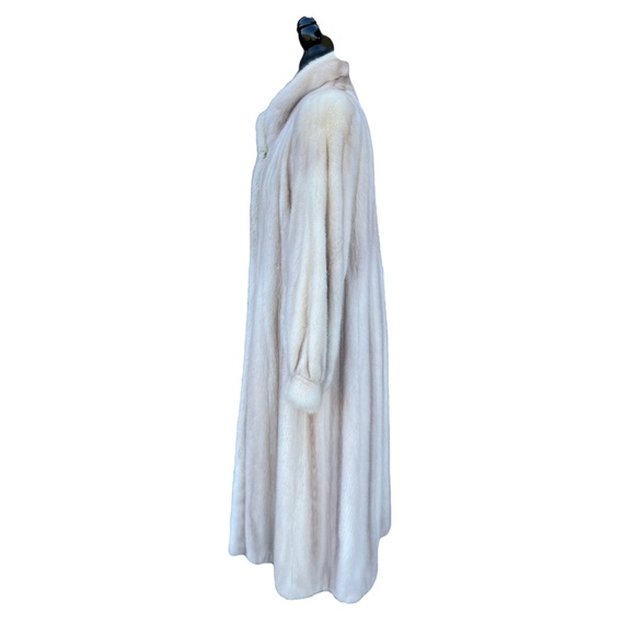 Made in Canada Actures Mink Fur Full Length Coat Women’s 16-18 Real Genuine Fur - Picture 6 of 15